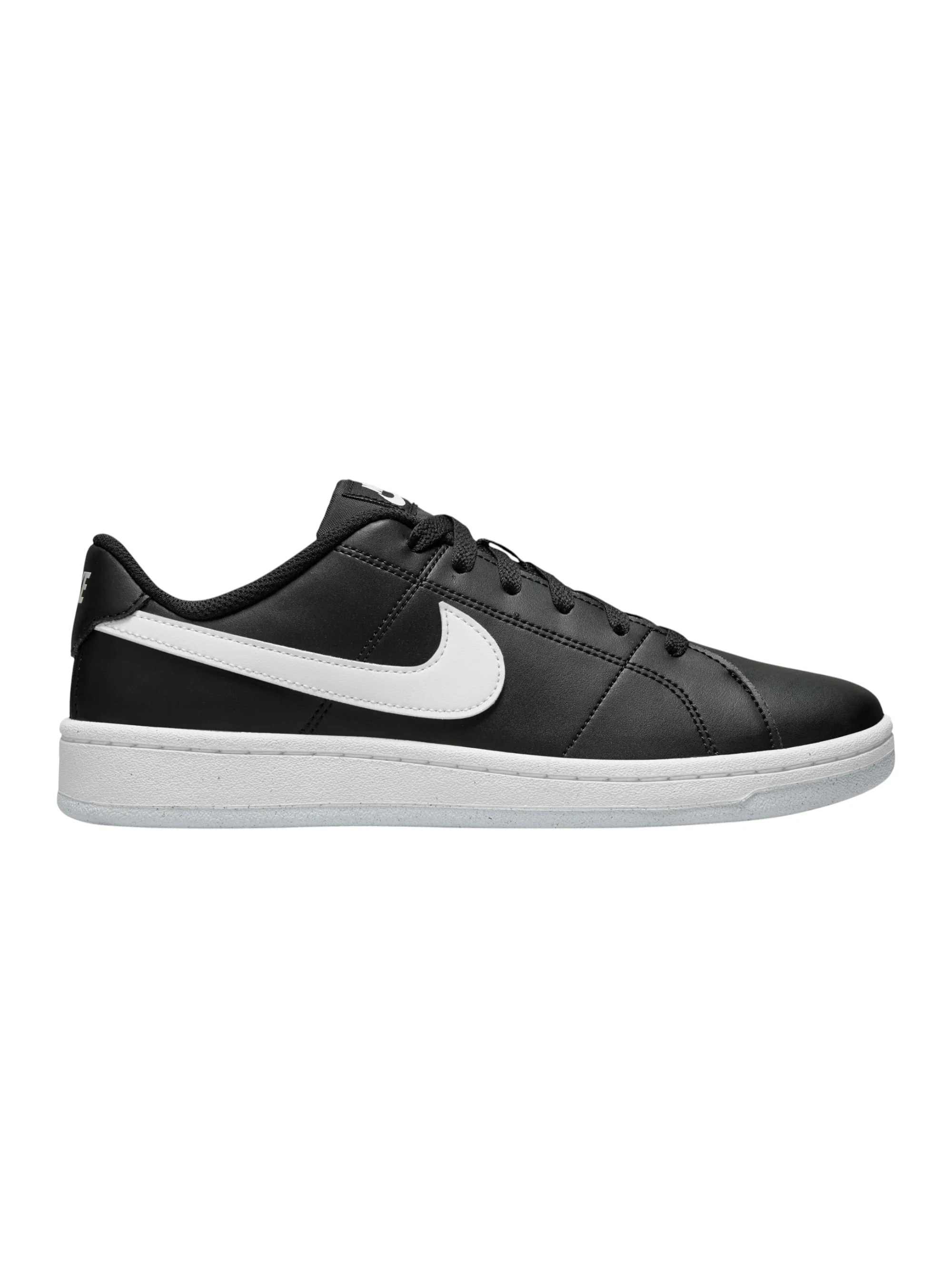 Court Royale Men's Logo Patched Shoes,Black