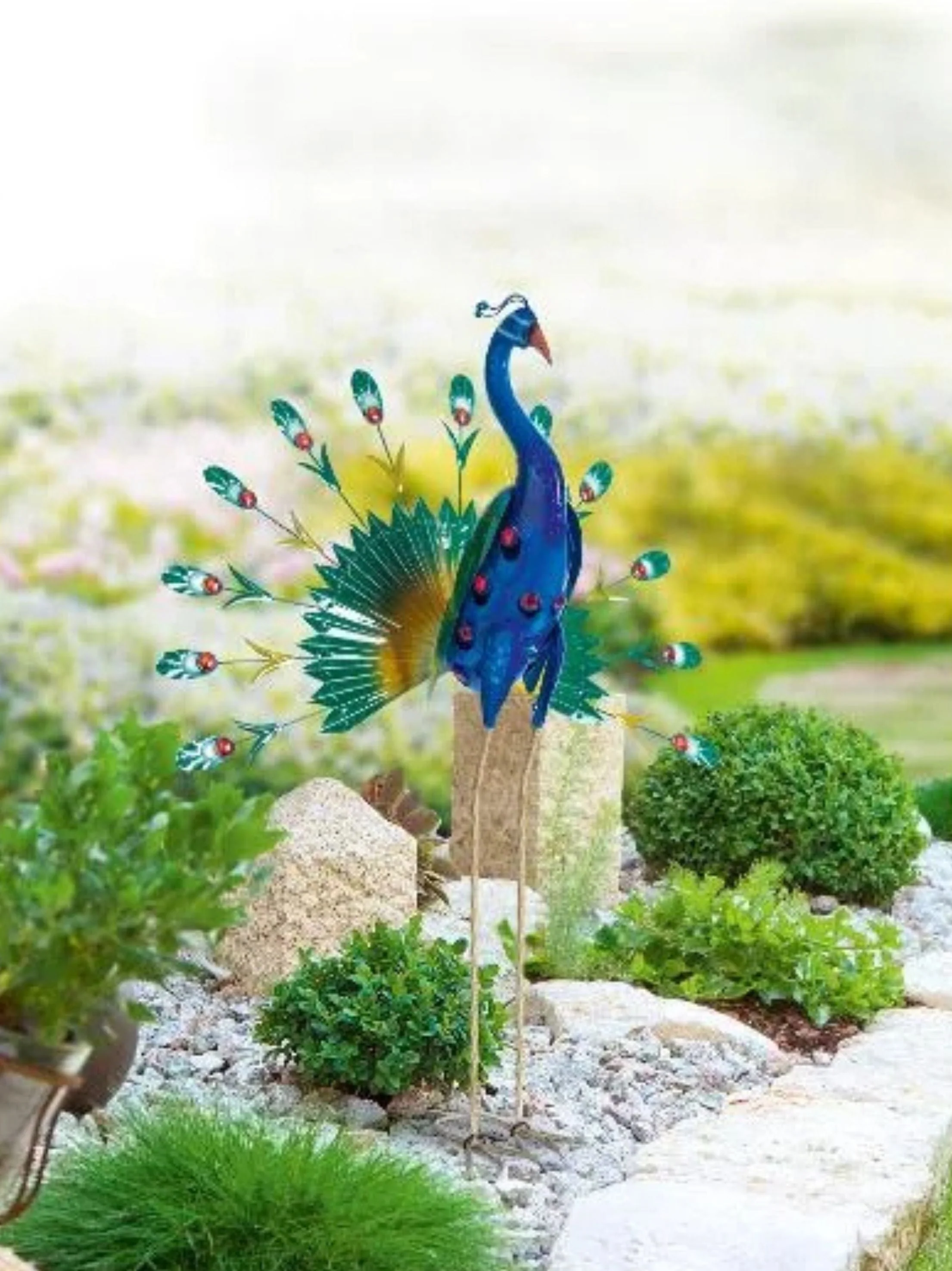 Metal Decorative Bird - Image 2