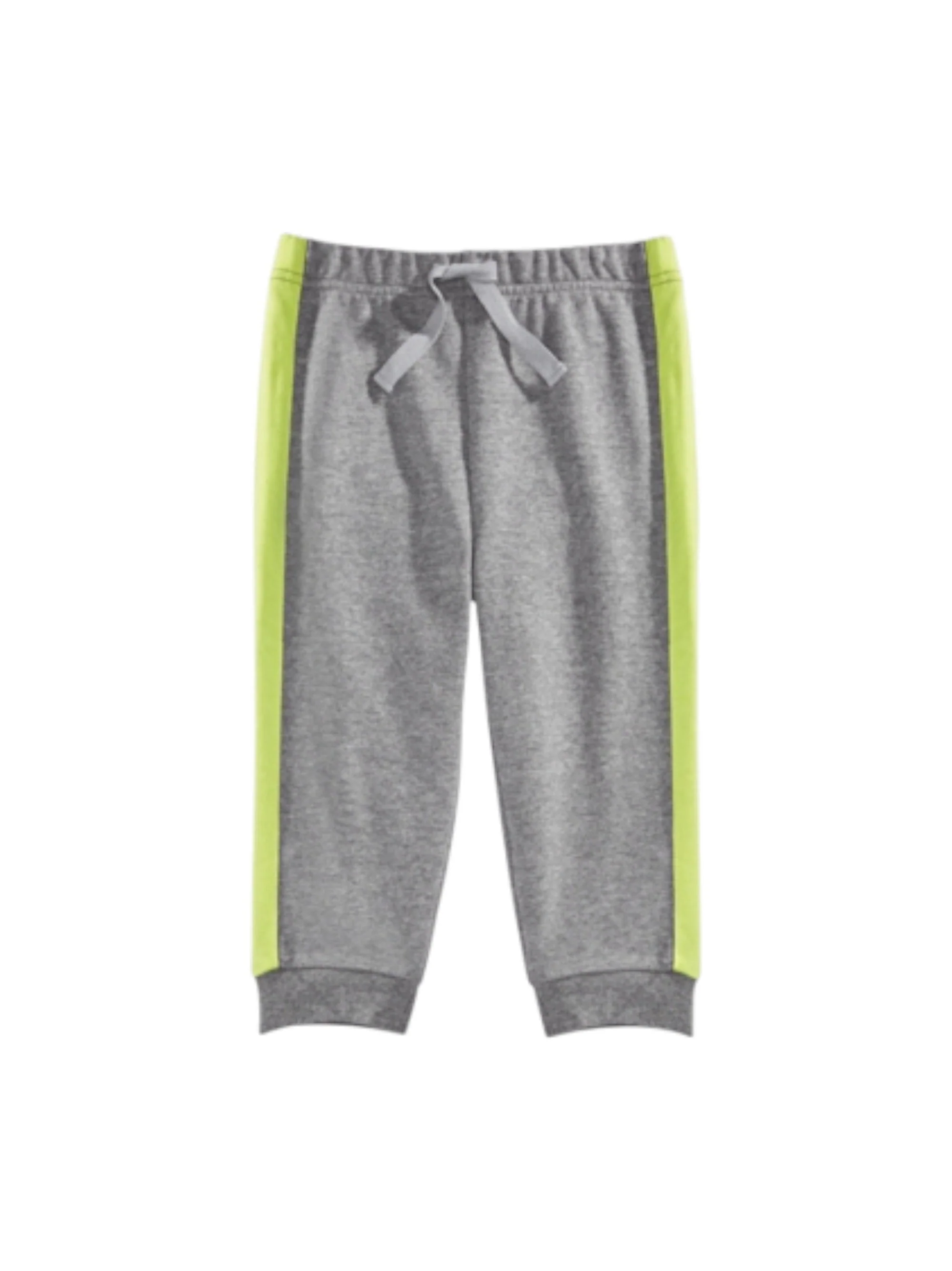 Kids Boy's Striped Side Pant,Grey/Light Green