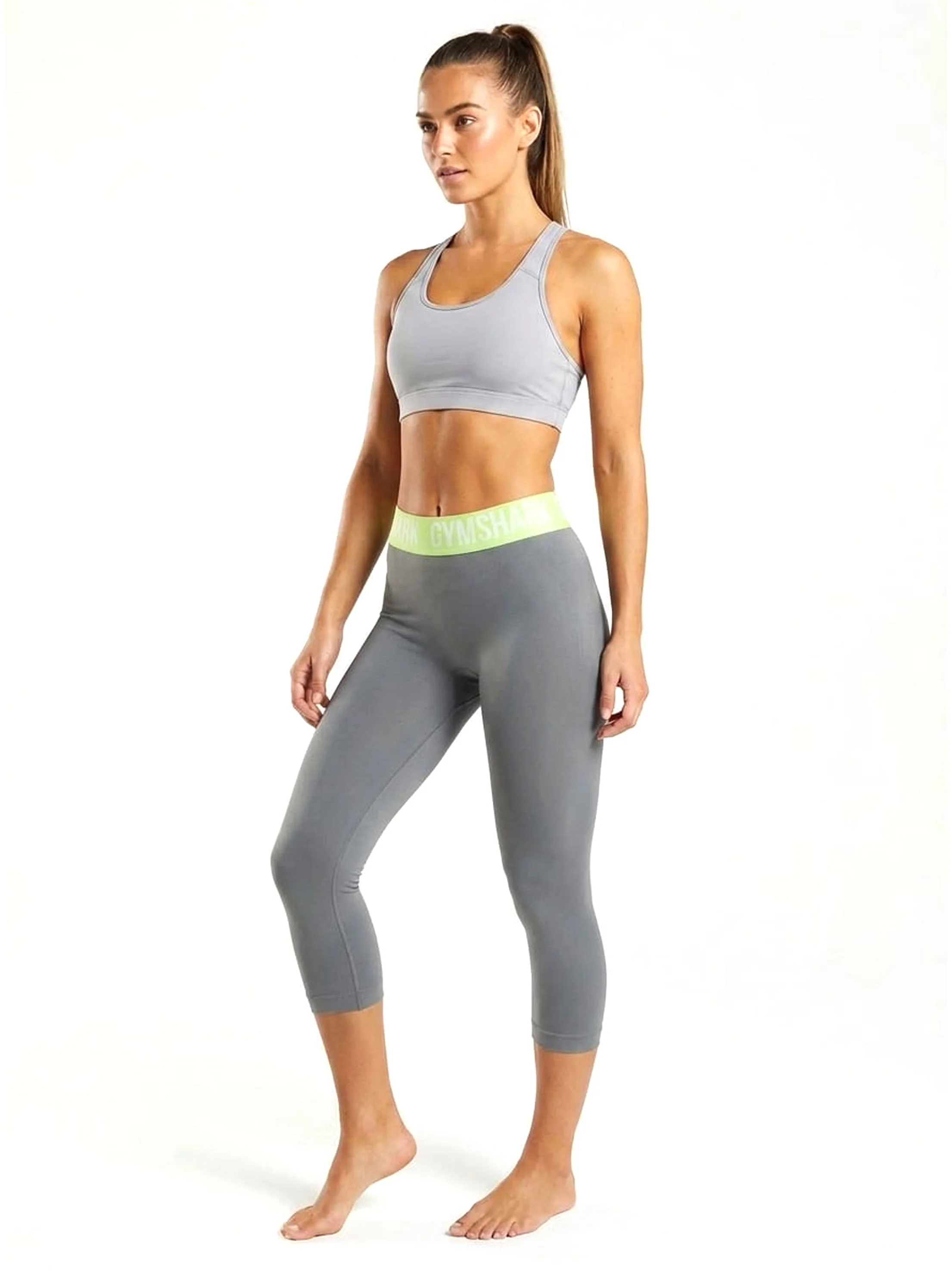 Women's Colorblocked Legging,Grey