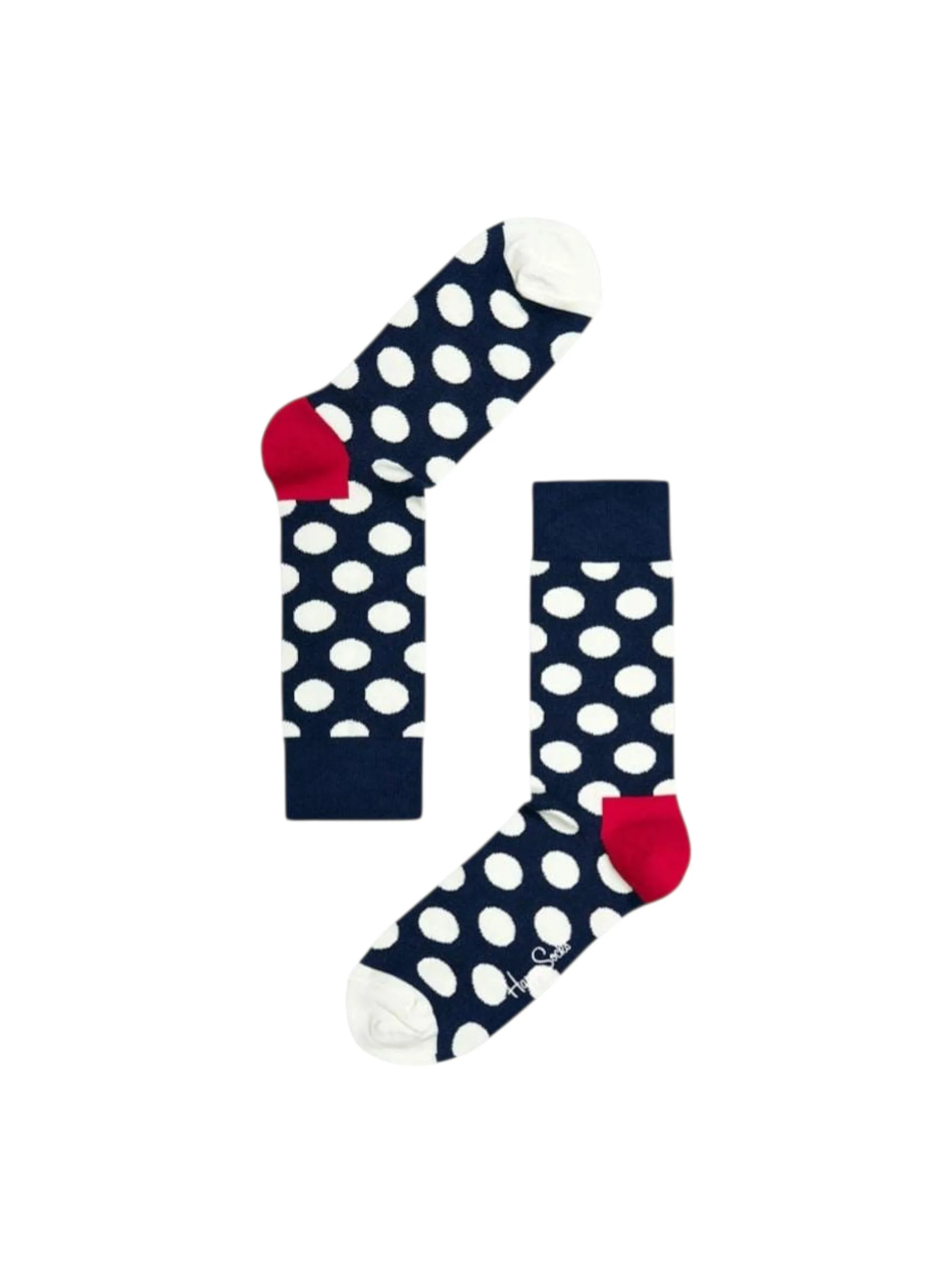 Women's Dotted Socks,Navy