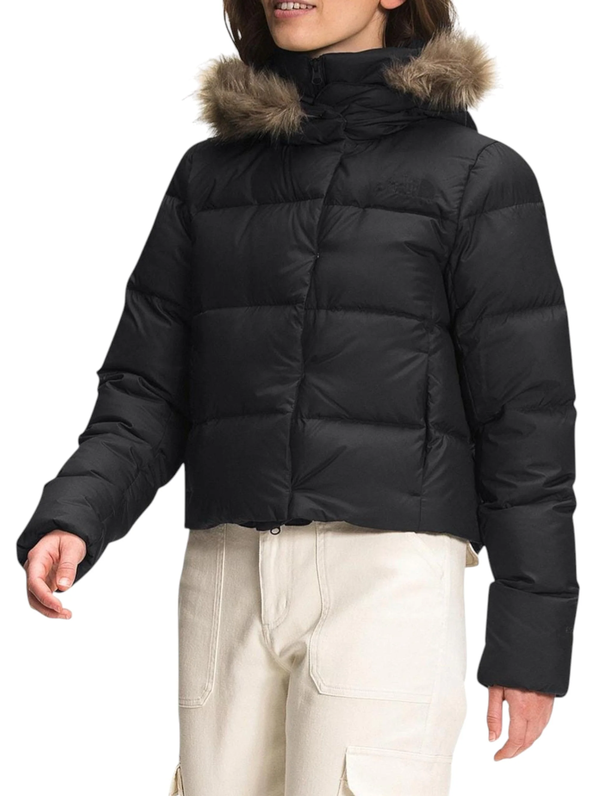 Women's Quilted Jacket,Black
