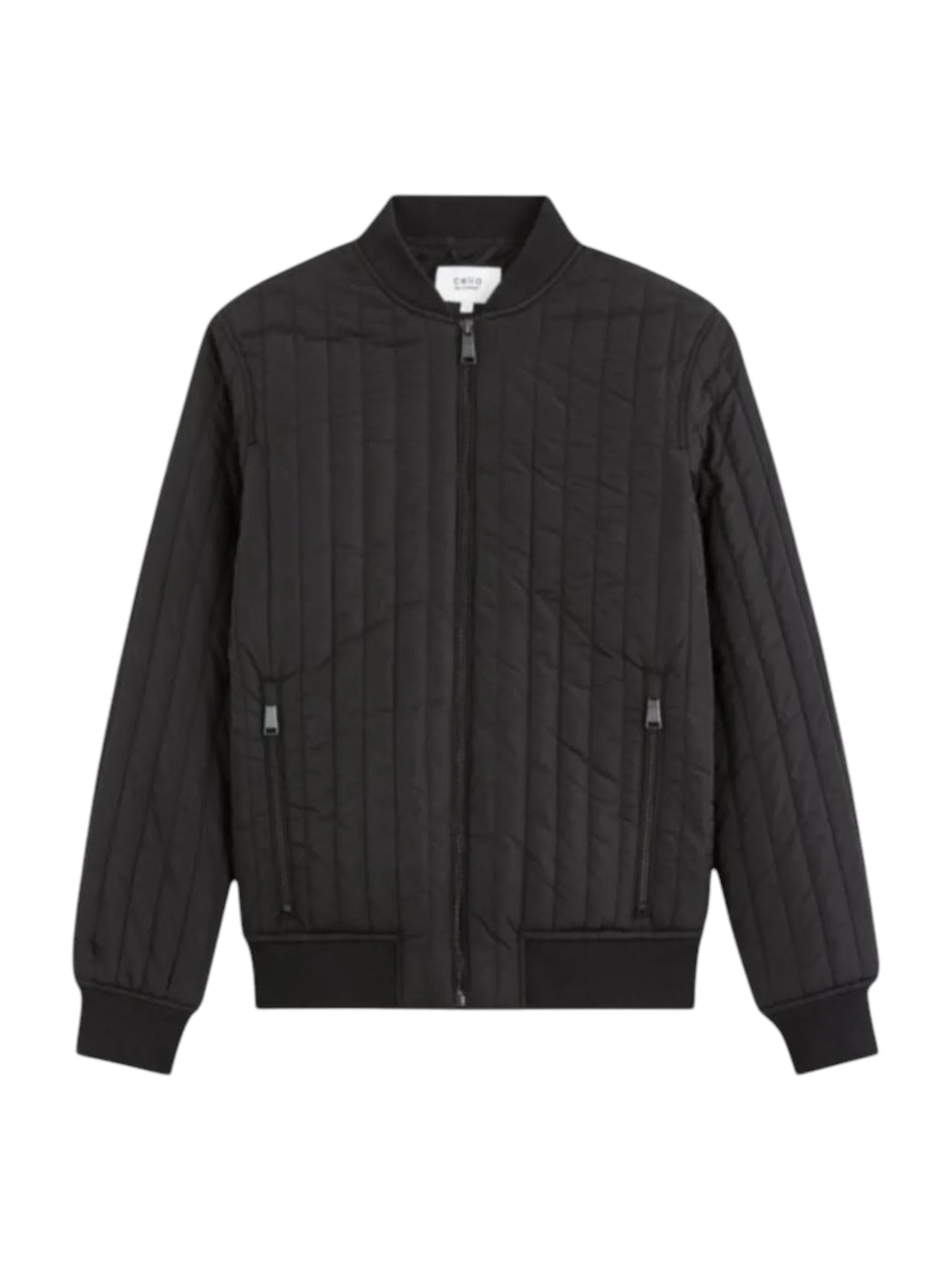 Men's Quilted Jacket,Black