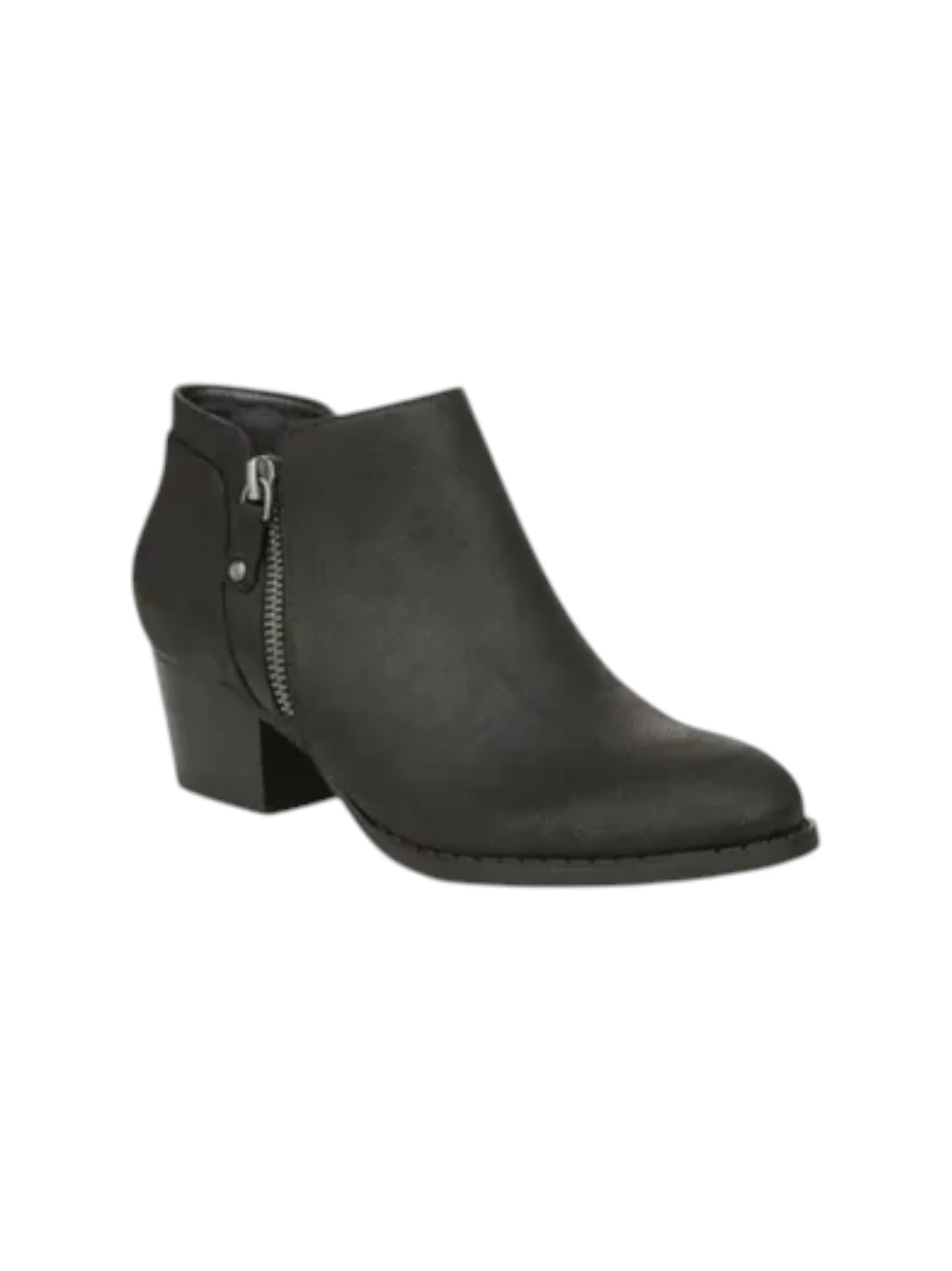Women's Plain Ankle Boots,Black