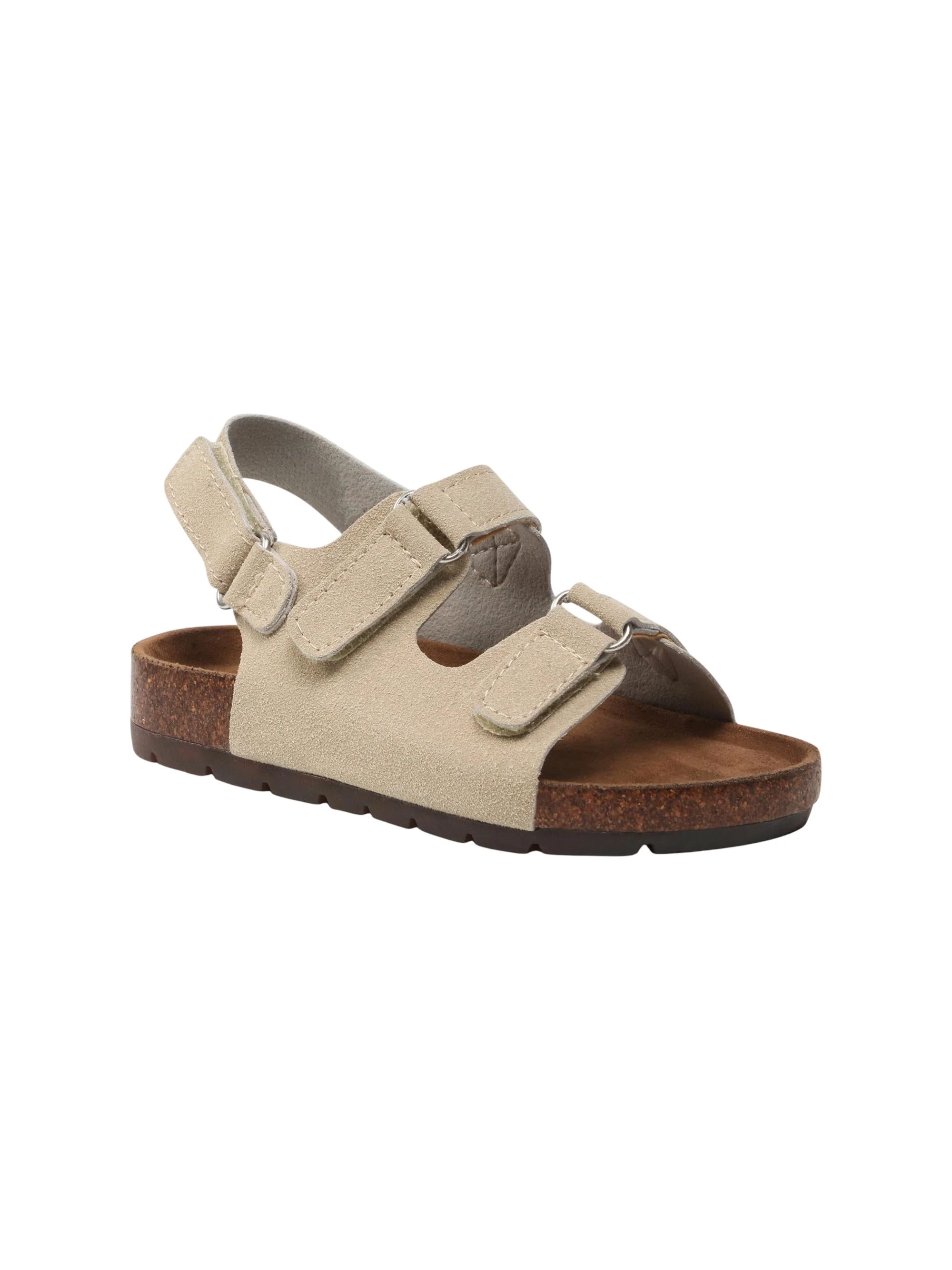 Kids Boy's Ribbed Shoes,Taupe
