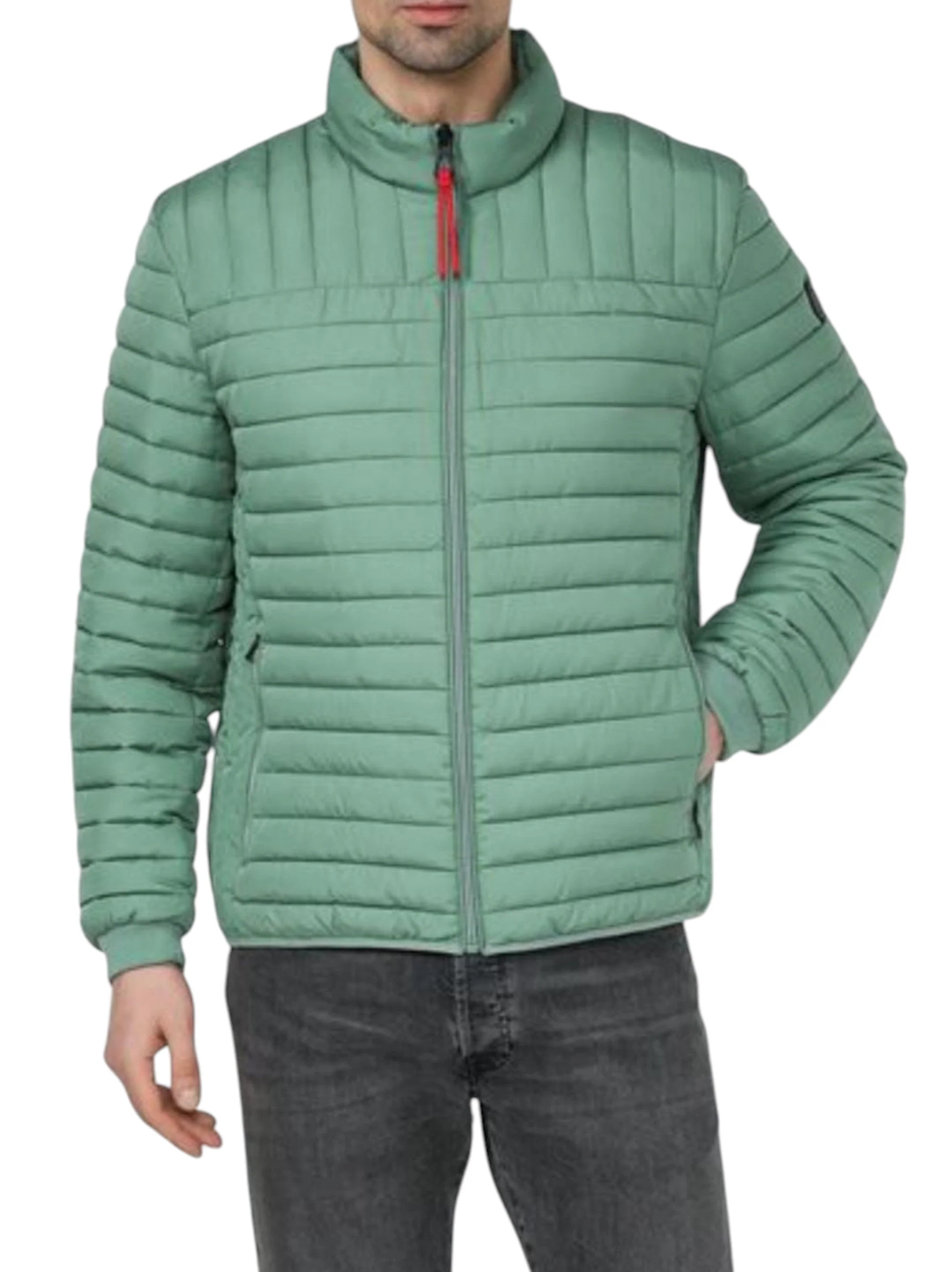 Men's Quilted Jacket,Green