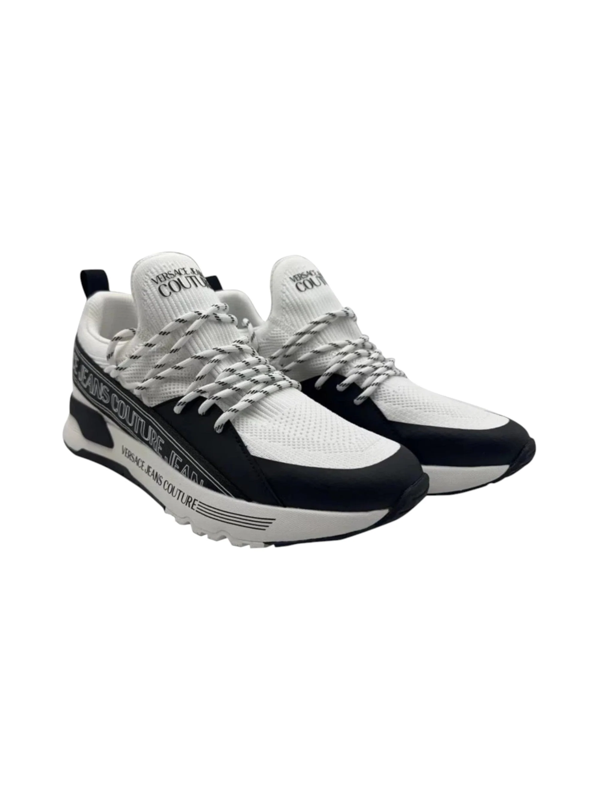 Men's Textured Running Shoes,White