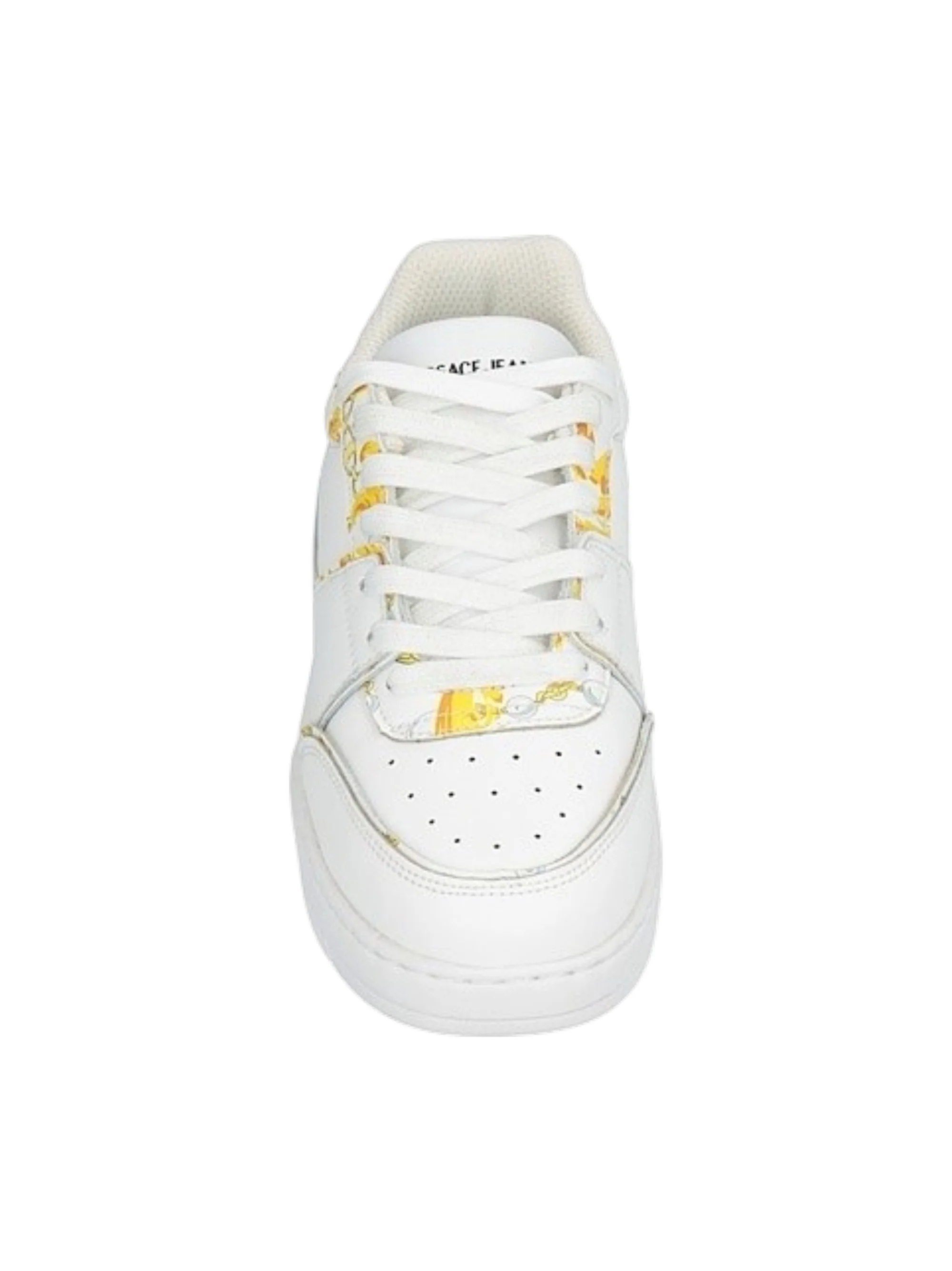 Women's Colorblocked Shoes,White - Image 2