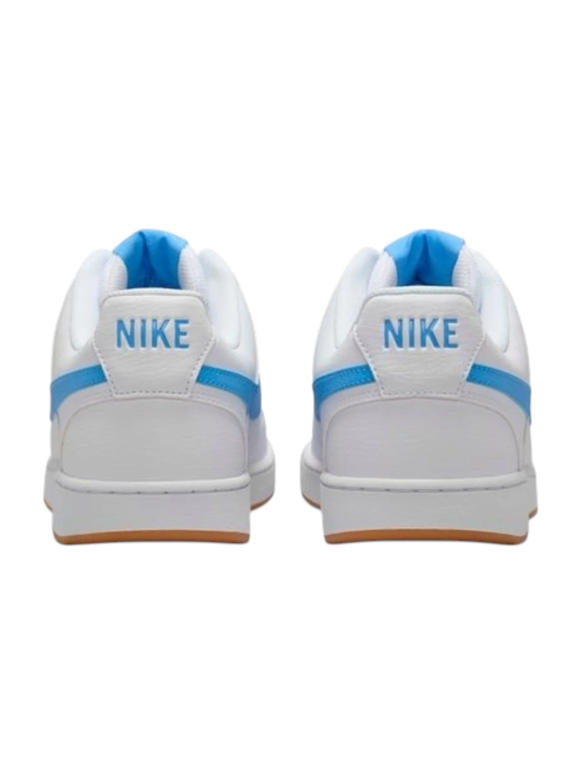 Court Vision Men's Logo Patched Shoes,White - Image 3