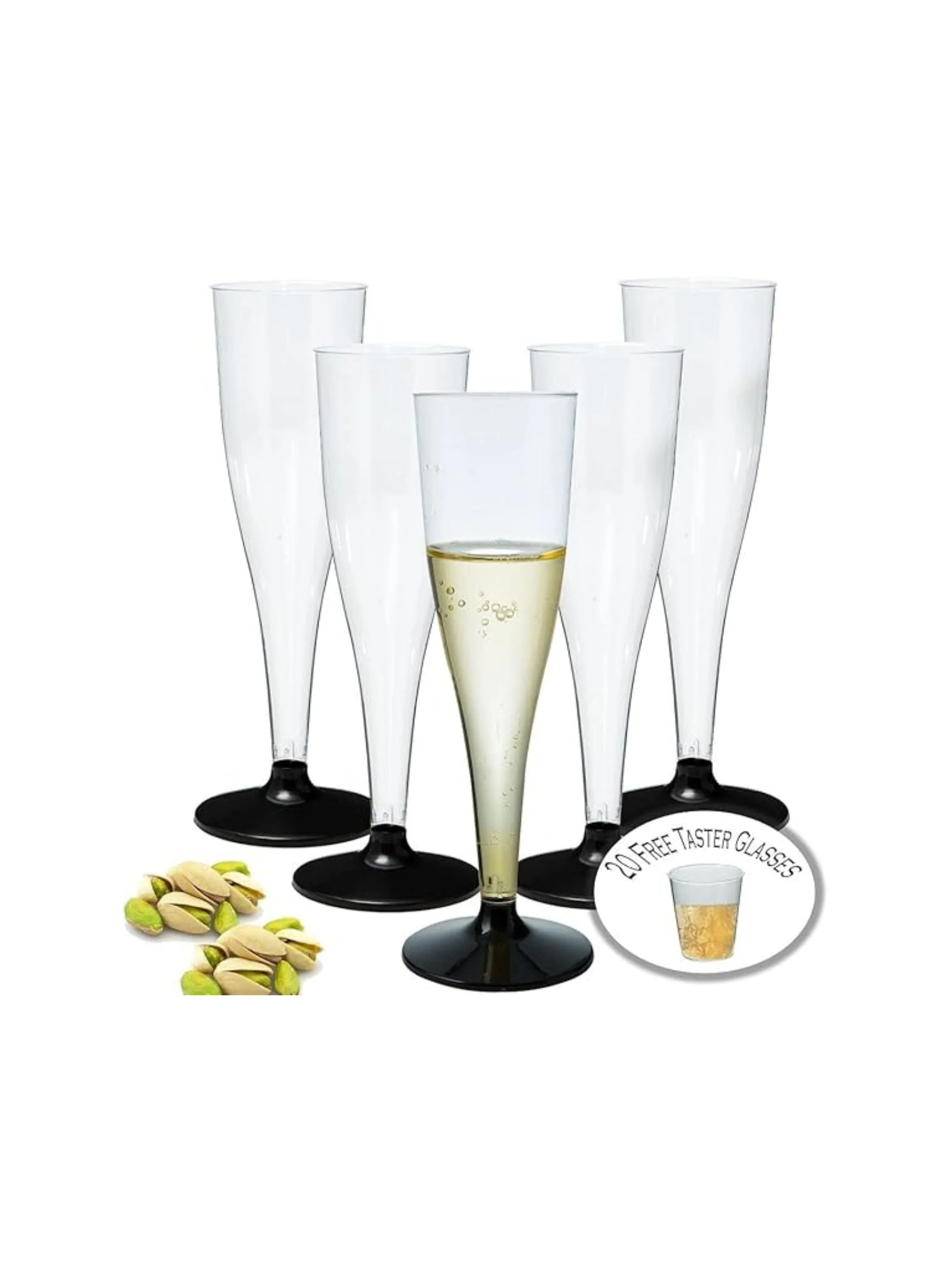 Disposable Plastic Champagne Flutes